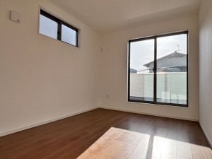 八尾市刑部、新築一戸建ての寝室画像です