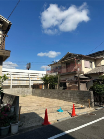 八尾市青山町、土地の画像です