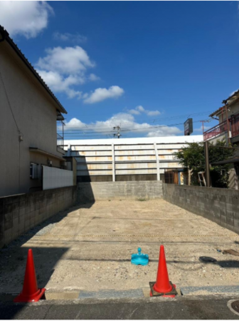 八尾市青山町、土地の画像です