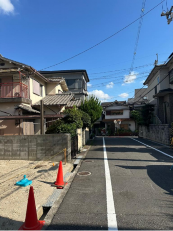 八尾市青山町、土地の画像です