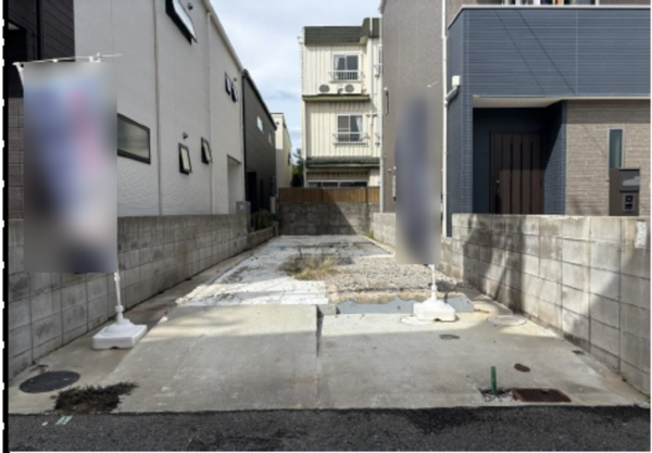 八尾市南本町、土地の画像です