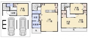 八尾市渋川町、土地の画像です