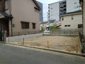 八尾市渋川町、土地の画像です