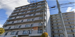 八尾市東久宝寺、マンションの画像です