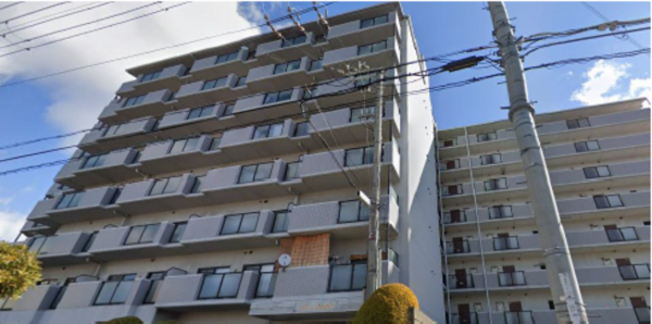 八尾市東久宝寺、マンションの画像です