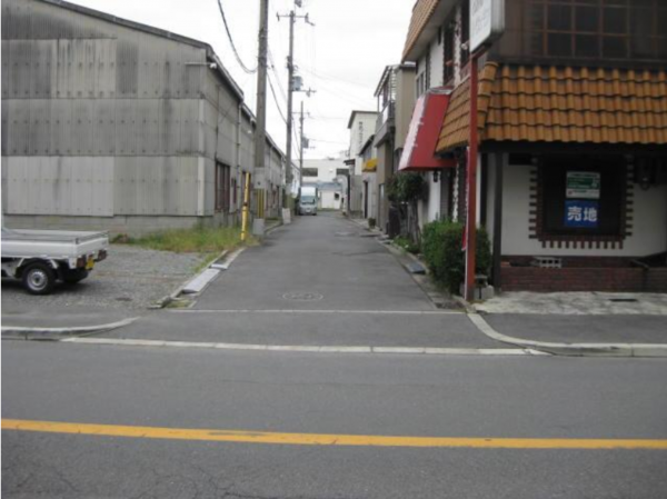 八尾市上之島町北、土地の画像です