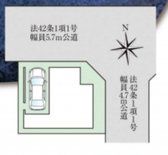 八尾市永畑町、土地の画像です