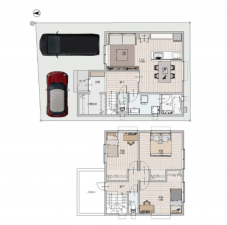 八尾市都塚、土地の画像です