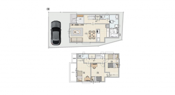 八尾市都塚、土地の画像です
