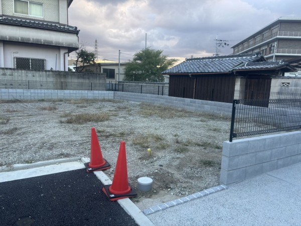 八尾市都塚、土地の画像です