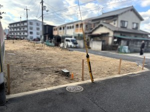 八尾市山本町南、土地の画像です