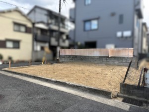 八尾市山本町南、土地の画像です