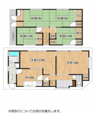八尾市高美町、土地の画像です