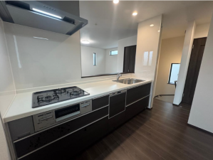 八尾市山本町南、新築一戸建てのキッチン画像です