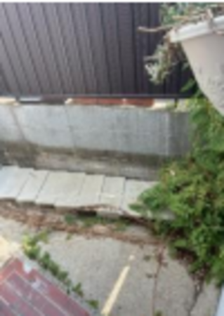 八尾市跡部南の町、中古一戸建ての画像です