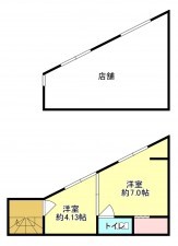八尾市安中町、収益物件/その他の間取り画像です