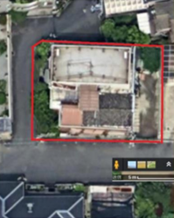 八尾市柏村町、土地の外観画像です