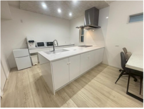 八尾市長池町、中古一戸建てのキッチン画像です