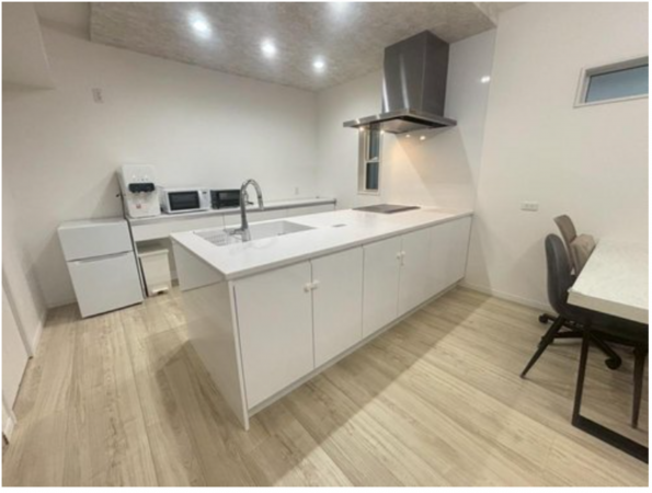 八尾市長池町、中古一戸建てのキッチン画像です