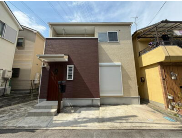 八尾市福万寺町南、中古一戸建ての外観画像です