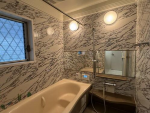 八尾市東山本新町、中古一戸建ての風呂画像です