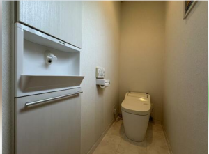 八尾市東山本新町、中古一戸建てのトイレ画像です