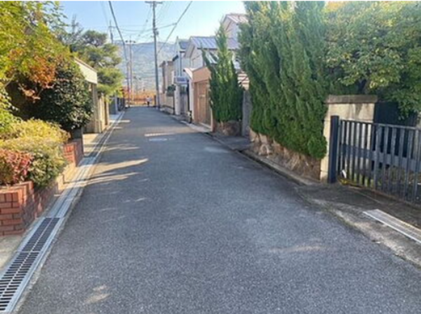 八尾市柏村町、土地の周辺の街並み画像です