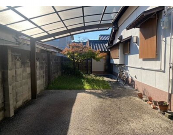 八尾市柏村町、土地の駐車場画像です