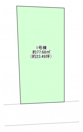 八尾市東本町、新築一戸建ての間取り画像です