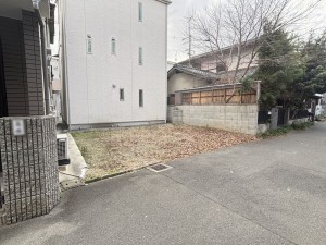八尾市二俣、土地の画像です