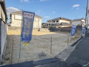 八尾市久宝園、土地の外観画像です