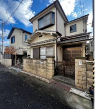 八尾市栄町、中古一戸建ての外観画像です