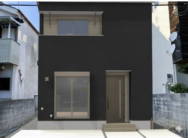 八尾市天王寺屋、新築一戸建ての建築プラン例画像です