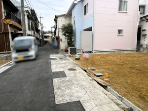 八尾市山城町、土地の画像です