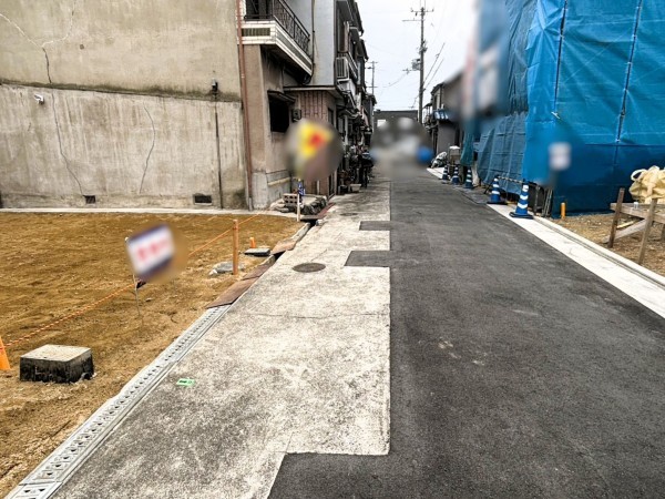 八尾市山城町、土地の画像です