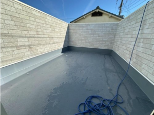 八尾市南亀井町、新築一戸建てのバルコニー画像です