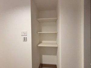 八尾市渋川町、新築一戸建ての収納画像です