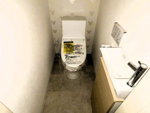 八尾市東弓削、新築一戸建てのトイレ画像です