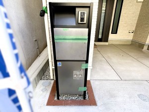 八尾市東弓削、新築一戸建ての外観画像です