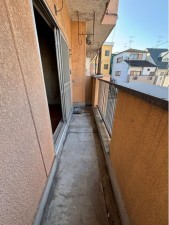 八尾市竹渕、中古一戸建てのバルコニー画像です