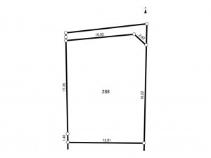 八尾市太田、土地の間取り画像です