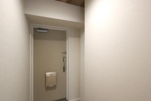 八尾市永畑町、マンションの玄関画像です