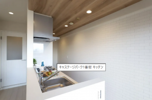 八尾市永畑町、マンションのキッチン画像です