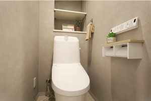 八尾市永畑町、マンションのトイレ画像です