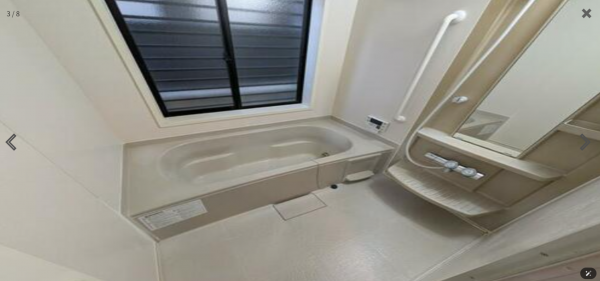 八尾市山本町南、中古一戸建ての風呂画像です