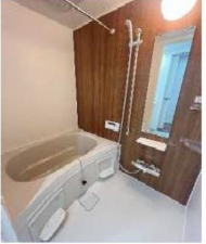 八尾市安中町、マンションの風呂画像です