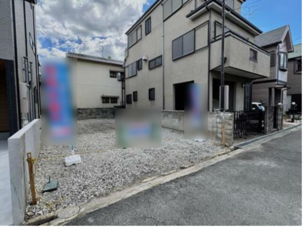 八尾市山本町南、土地の外観画像です