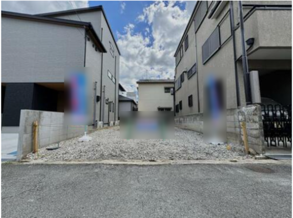 八尾市山本町南、土地の外観画像です