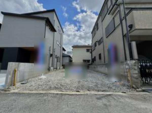 八尾市山本町南、土地の外観画像です
