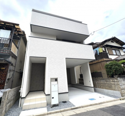 八尾市上尾町、新築一戸建ての画像です